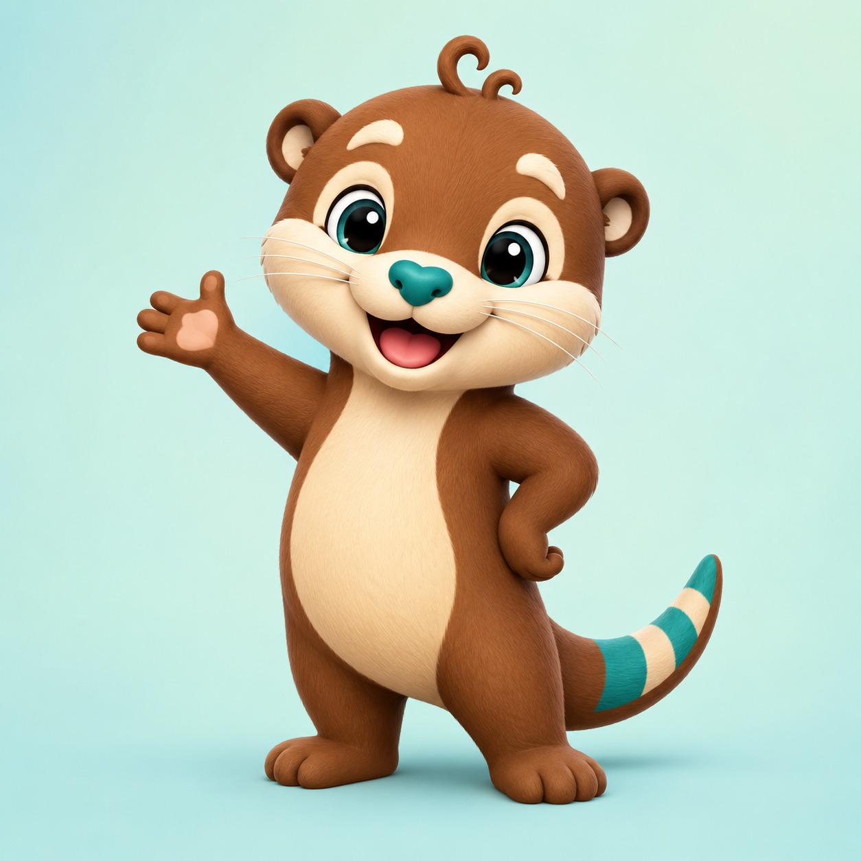 Ocho the Otter — character artwork